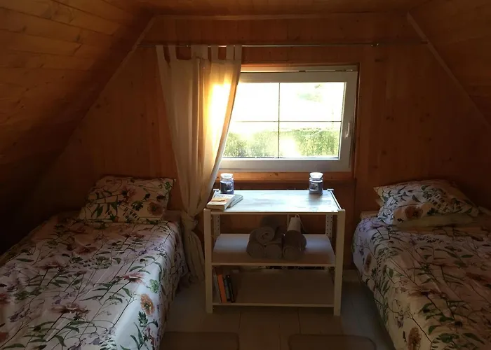 Nad Jeziorem Otalzyno Деревянный коттедж *