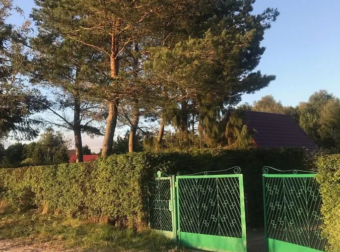 Nad Jeziorem Otalzyno Деревянный коттедж Pomieczyno